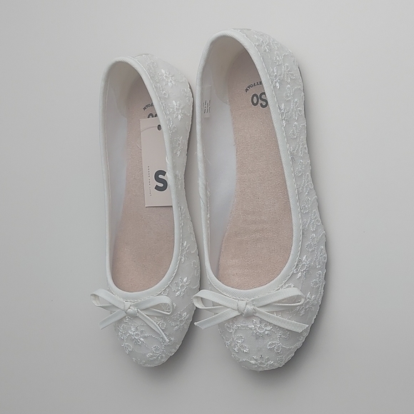 so Goods for life Shoes So Goods For Life Flat White Ballet Little